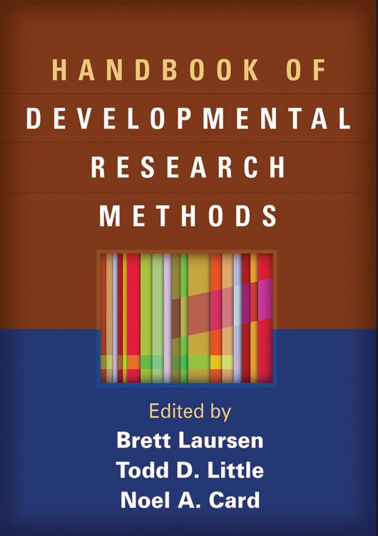 Produktbild: Handbook of Developmental Research Methods