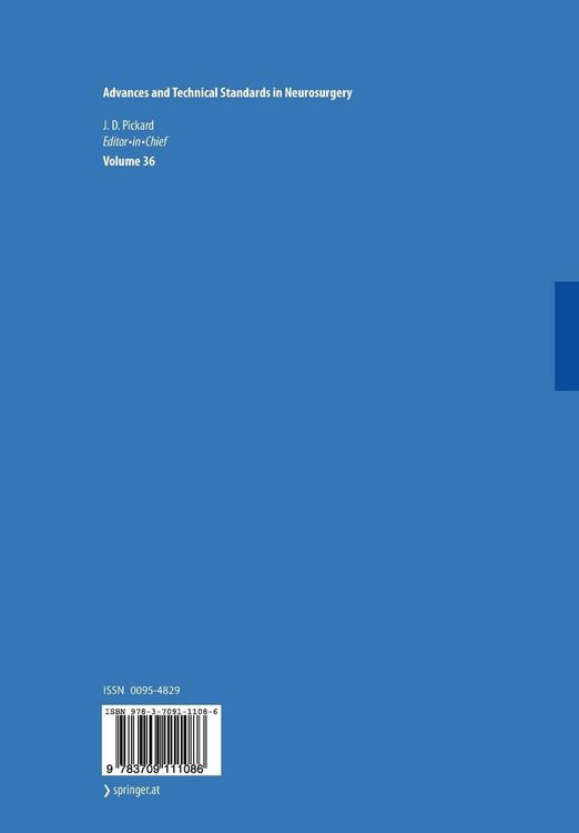 Produktbild: Advances and Technical Standards in Neurosurgery