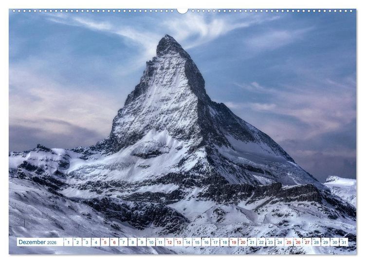 Produktbild: Schweiz - Vom Hochgebirge zu Palmen (hochwertiger Premium Wandkalender 2026 DIN A2 quer), Kunstdruck in Hochglanz
