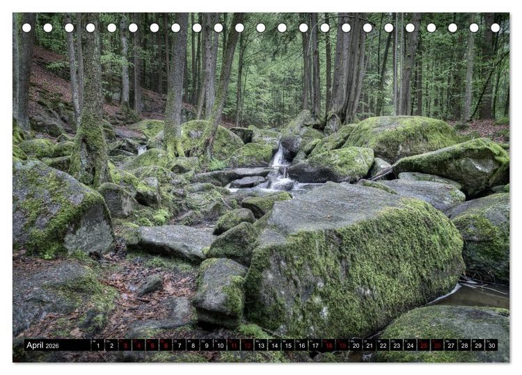 Produktbild: Quer durch die Oberpfalz (Tischkalender 2026 DIN A5 quer), CALVENDO Monatskalender
