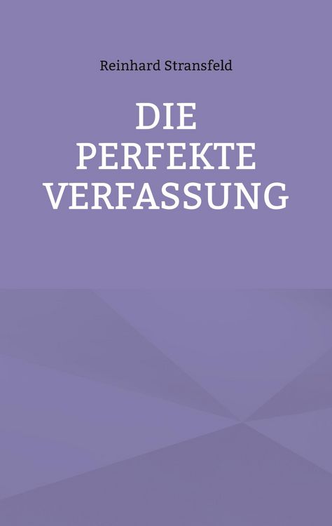 Produktbild: Die Perfekte Verfassung