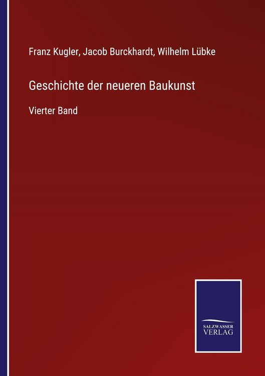 Produktbild: Geschichte der neueren Baukunst