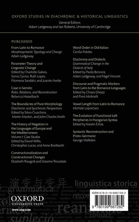 Produktbild: History of Low German Negation