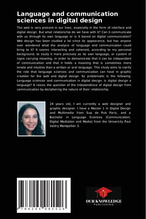 Produktbild: Language and communication sciences in digital design
