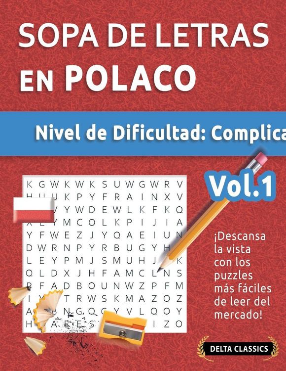 Produktbild: Sopa De Letras En Polaco - Nivel De Dificultad