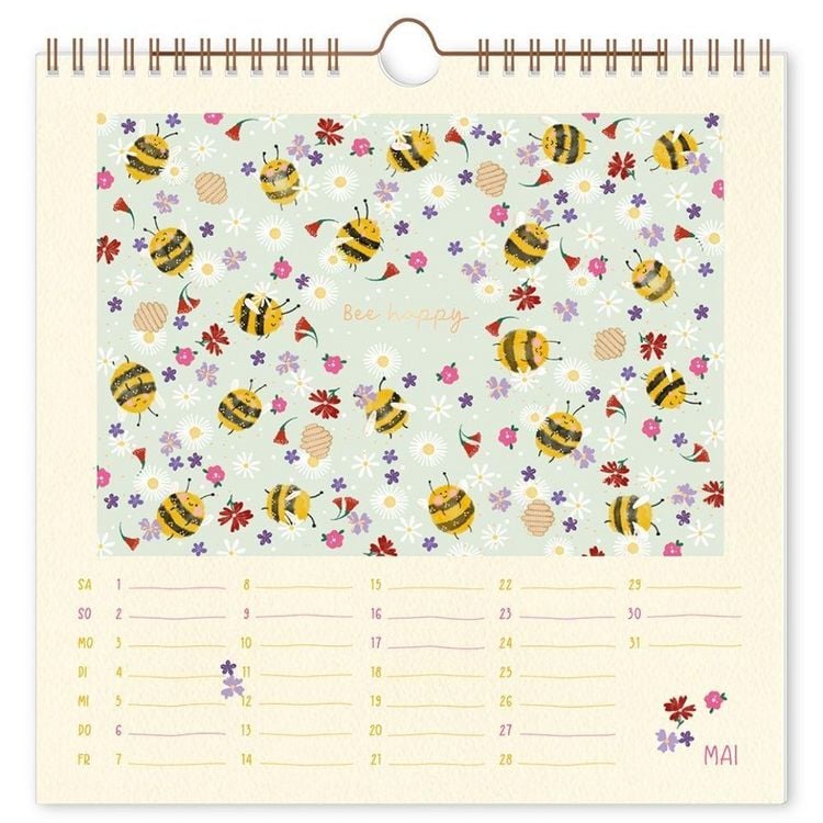 Produktbild: Wandkalender quadratisch 2027 Lieblingstage