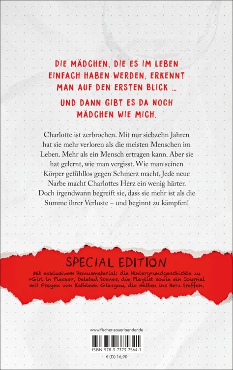 Produktbild: Girl in Pieces &ndash; Special Edition mit Journal zur Selbstreflexion