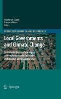 Produktbild: Local Governments and Climate Change
