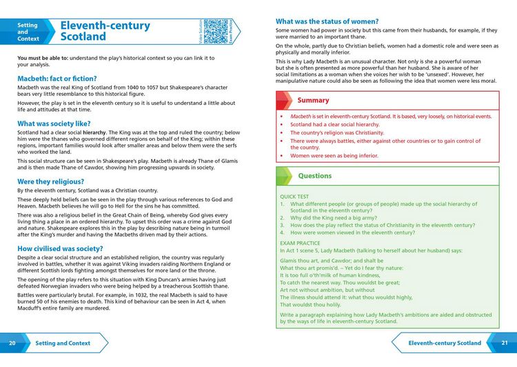 Produktbild: Macbeth: AQA GCSE 9-1 English Literature Text Guide