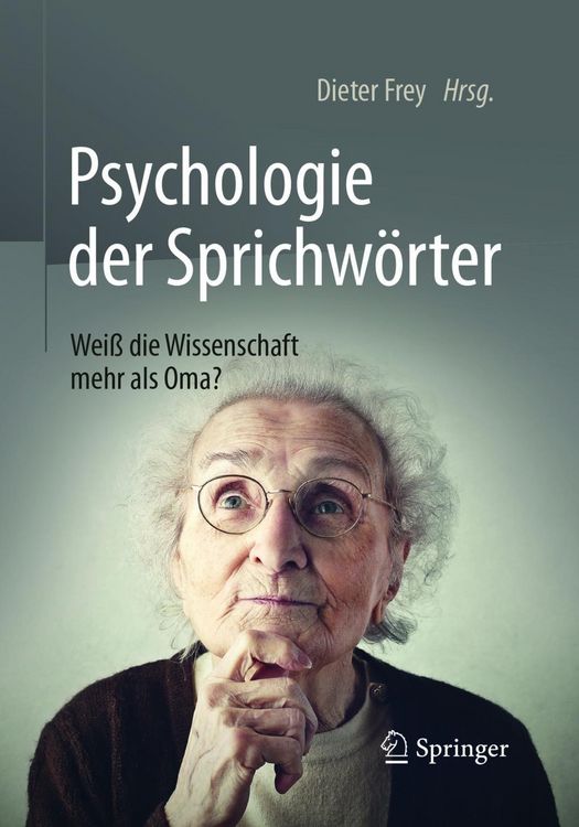Produktbild: Psychologie der Sprichw&ouml;rter