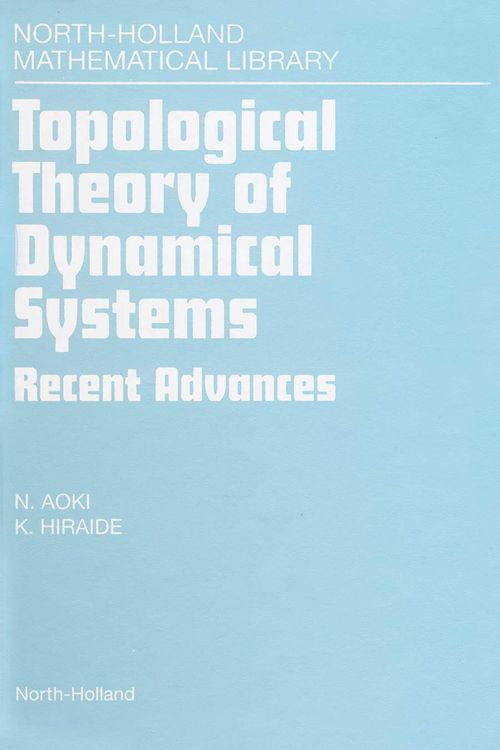 Produktbild: Topological Theory of Dynamical Systems
