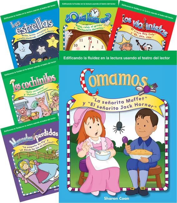 Produktbild: Children's Rhymes 6-Book Spanish Set