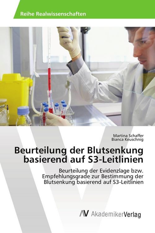 Produktbild: Beurteilung der Blutsenkung basierend auf S3-Leitlinien