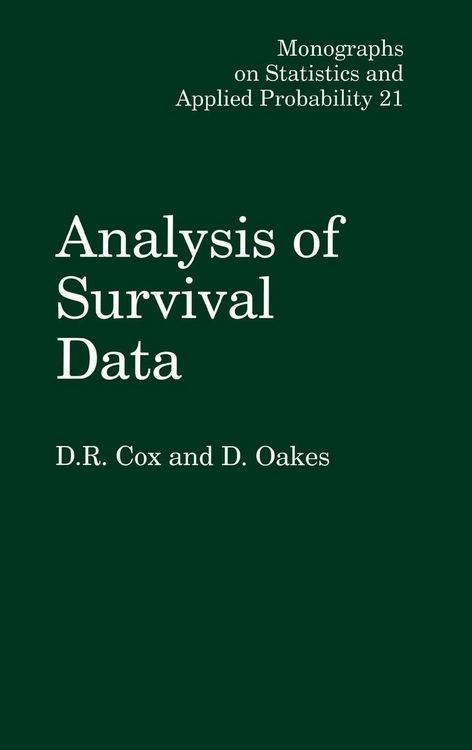 Produktbild: Analysis of Survival Data