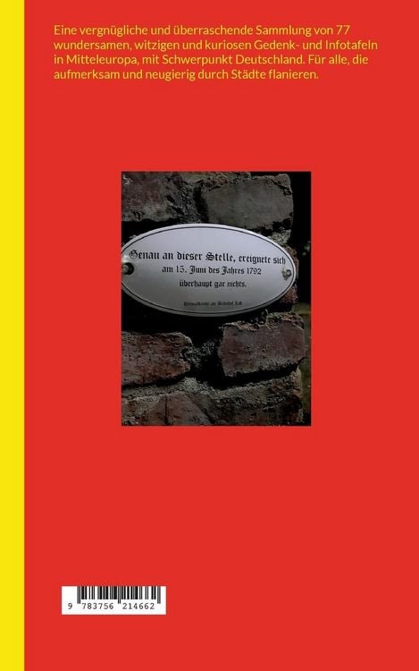 Produktbild: Hier war Goethe nie