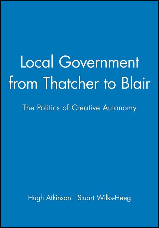 Produktbild: Local Government from Thatcher to Blair