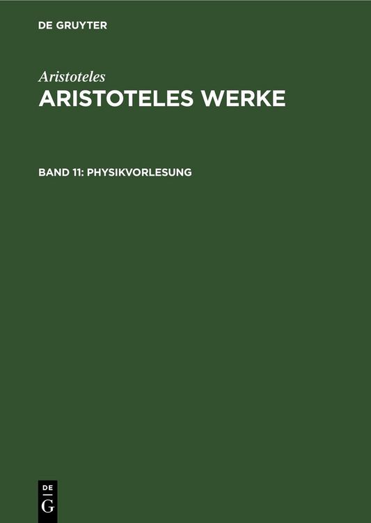 Produktbild: Physikvorlesung