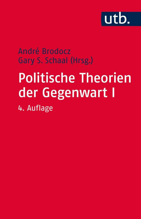 Produktbild: Politische Theorien der Gegenwart I