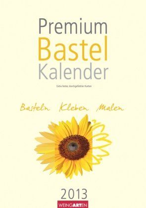 Produktbild: Premium Bastelkalender Champagner 2013
