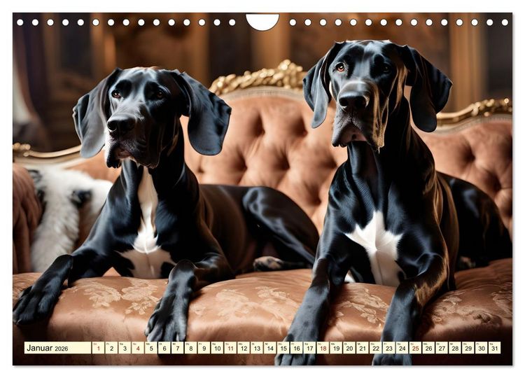 Produktbild: Giganten der Hundwelt (Wandkalender 2026 DIN A4 quer), CALVENDO Monatskalender