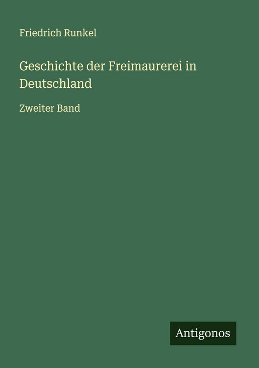 Produktbild: Geschichte der Freimaurerei in Deutschland