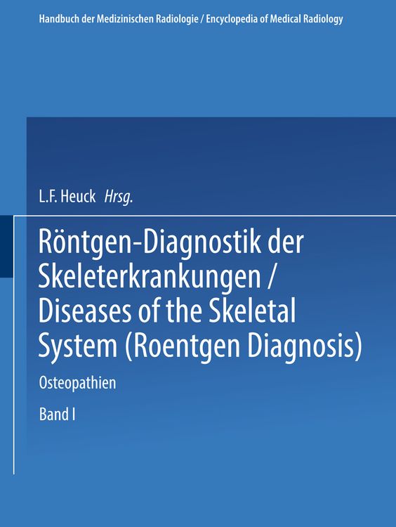 Produktbild: R&ouml;ntgen-Diagnostik der Skeleterkrankungen