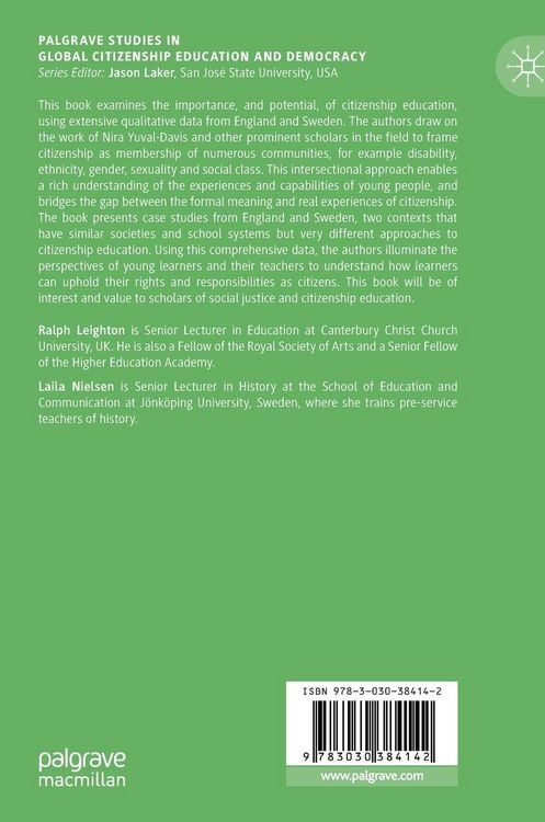 Produktbild: The Citizen in Teaching and Education