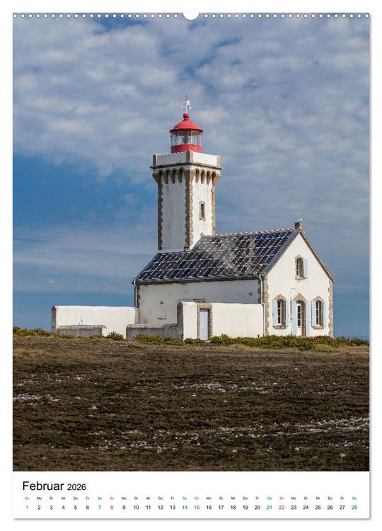 Produktbild: Leuchtt&uuml;rme an der Atlantikk&uuml;ste (Wandkalender 2026 DIN A2 hoch), CALVENDO Monatskalender
