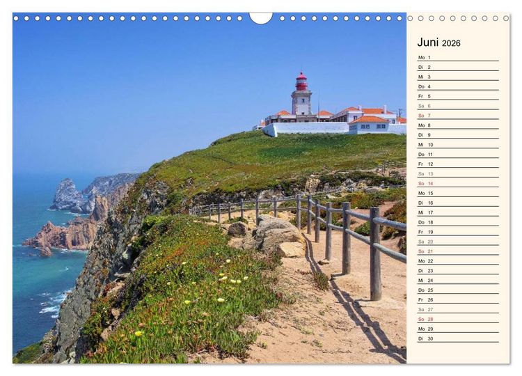 Produktbild: Portugal (Wandkalender 2026 DIN A3 quer), CALVENDO Monatskalender