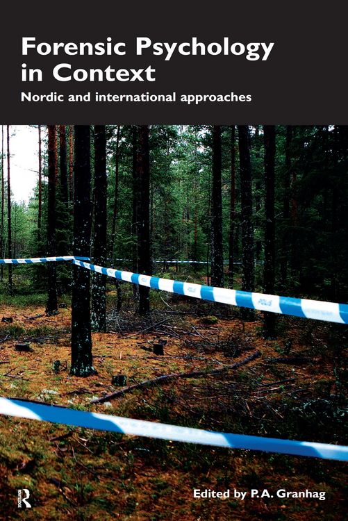 Produktbild: Forensic Psychology in Context