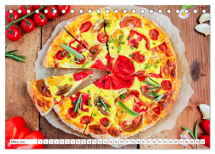 Produktbild: Alte Historische Tomaten (Tischkalender 2026 DIN A5 quer), CALVENDO Monatskalender