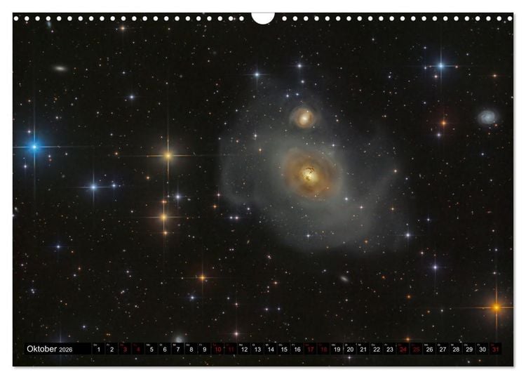 Produktbild: Deep-Sky Fotografie (Wandkalender 2026 DIN A3 quer), CALVENDO Monatskalender