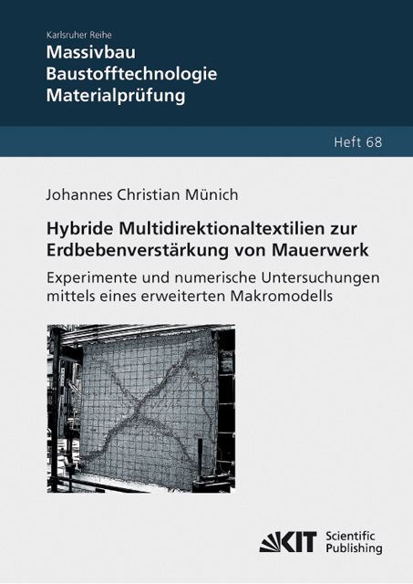 Produktbild: Hybride Multidirektionaltextilien zur Erdbebenverst&auml;rkung von Mauerwerk - Experi
