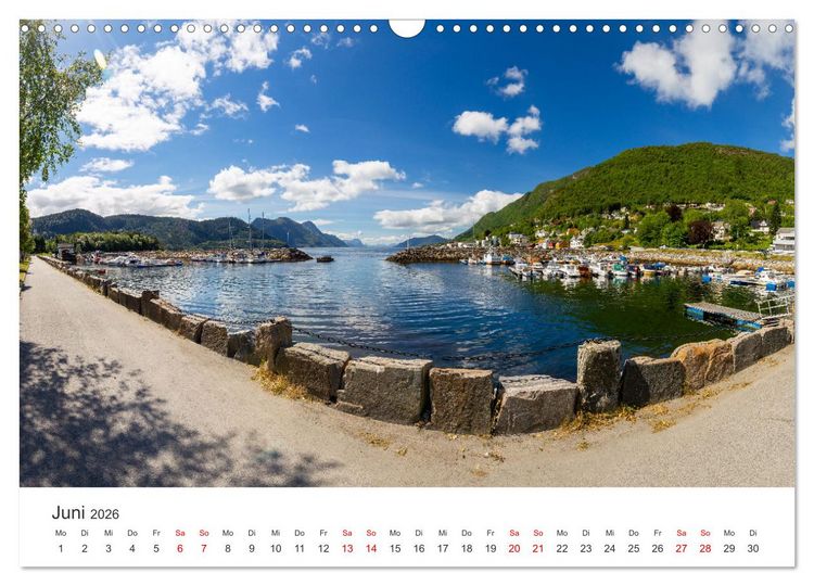 Produktbild: Norwegen in Bildern (Wandkalender 2026 DIN A3 quer), CALVENDO Monatskalender