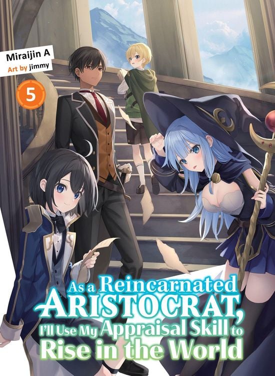 Produktbild: As a Reincarnated Aristocrat, I'll Use My Appraisal Skill to Rise in the World 5 (light novel)