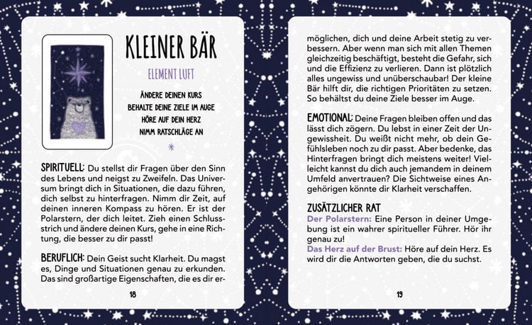 Produktbild: Kartenbox: Mein kleines Sternorakel