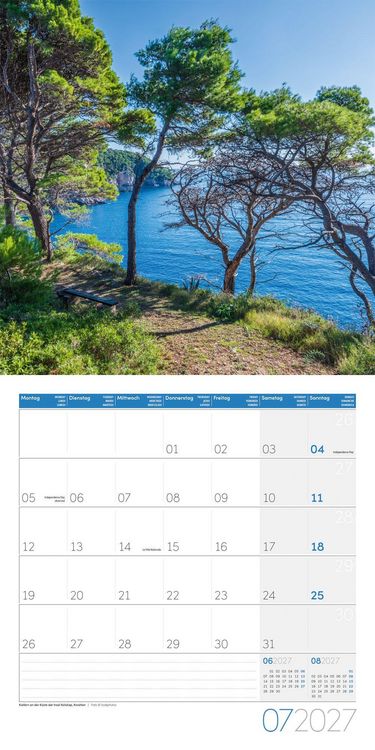 Produktbild: Traumpfade Kalender 2027 - 30x30 - Art12