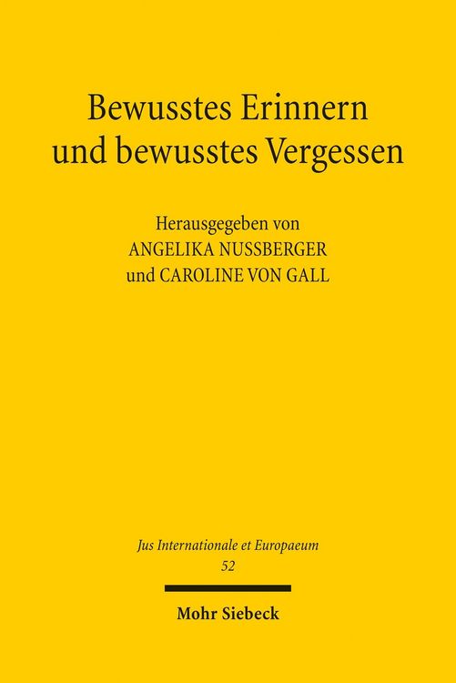 Produktbild: Bewusstes Erinnern und bewusstes Vergessen