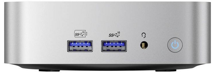 Produktbild: GEEKOM Mini PC A8 AMD Ryzen 7 8745HS 5.1 GHz 16 GB RAM 1 TB SSD AMD Radeon&trade; 610M Win 11 Pro A8-2