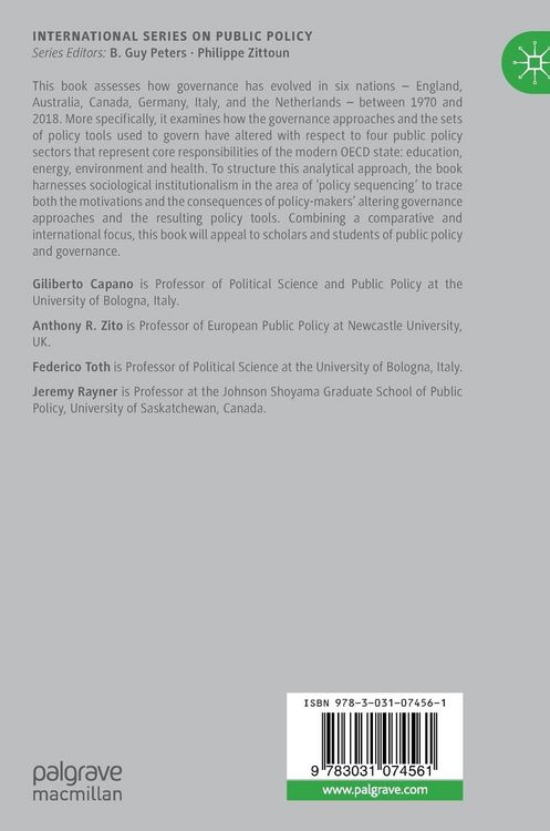 Produktbild: Trajectories of Governance