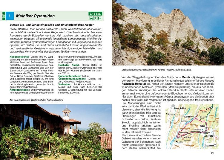 Produktbild: ROTHER Wanderf&uuml;hrer Bulgarien &ndash; Pirin- und Rila-Gebirge