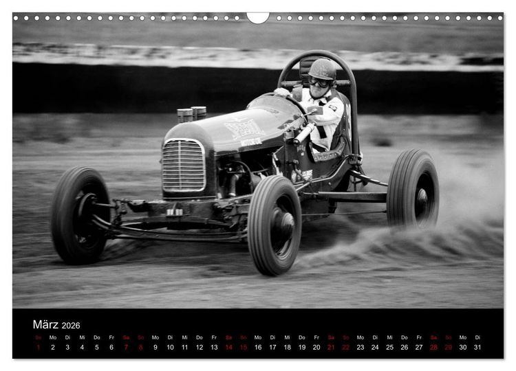 Produktbild: Dirt Track Races (Wandkalender 2026 DIN A3 quer), CALVENDO Monatskalender