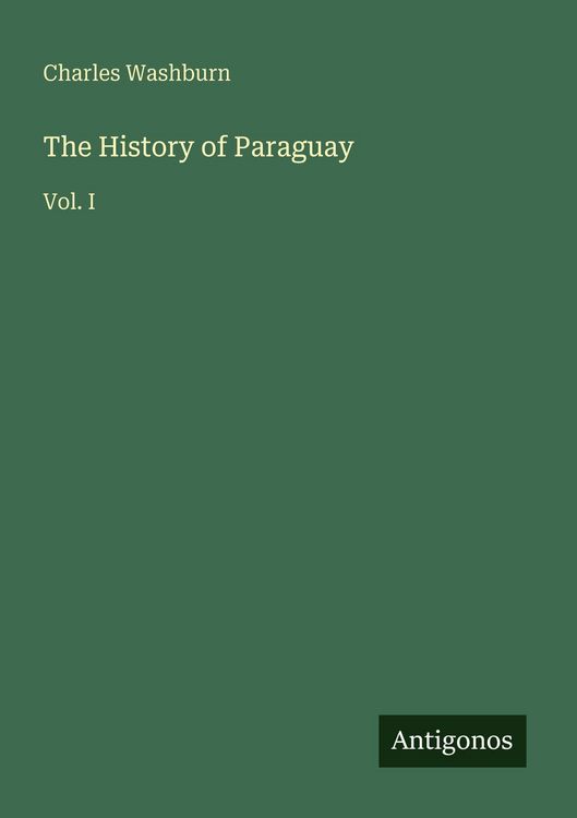 Produktbild: The History of Paraguay