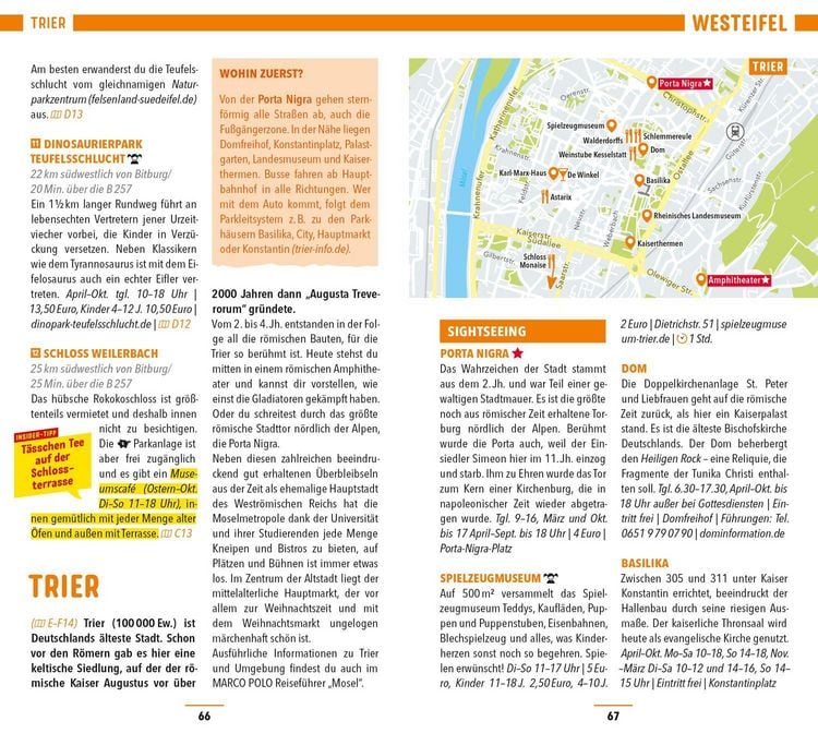 Produktbild: MARCO POLO Reisef&uuml;hrer Eifel
