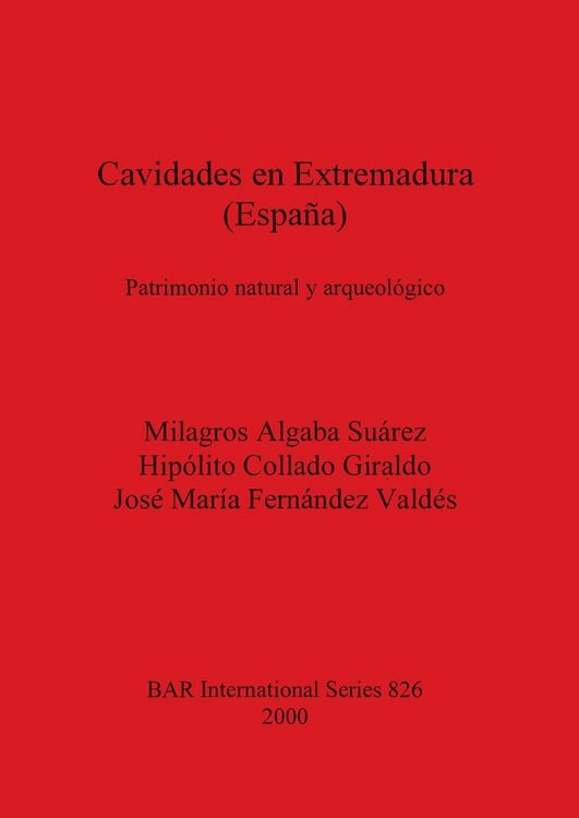 Produktbild: Cavidades en Extremadura (Espa&ntilde;a)