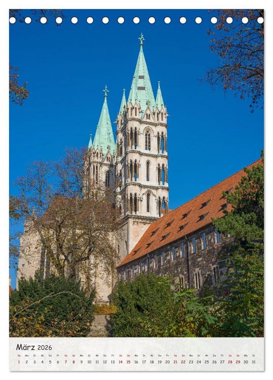 Produktbild: Sachsen-Anhalt - Entdecke die Sch&ouml;nheit in der Mitte Deutschlands (Tischkalender 2026 DIN A5 hoch), CALVENDO Monatskalender
