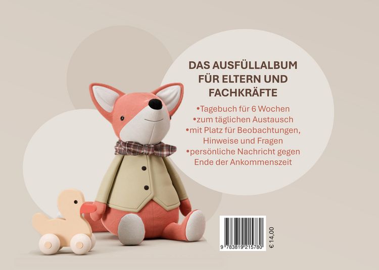 Produktbild: Herzlich willkommen: Das Tagebuch f&uuml;r den Start in der Krippe