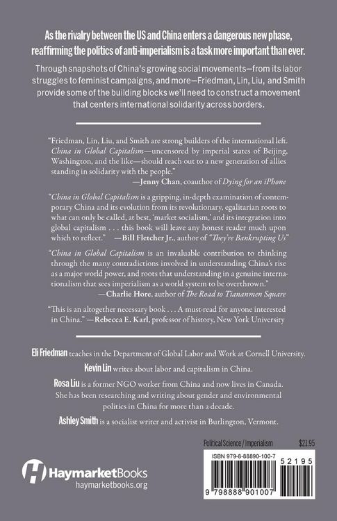 Produktbild: China in Global Capitalism