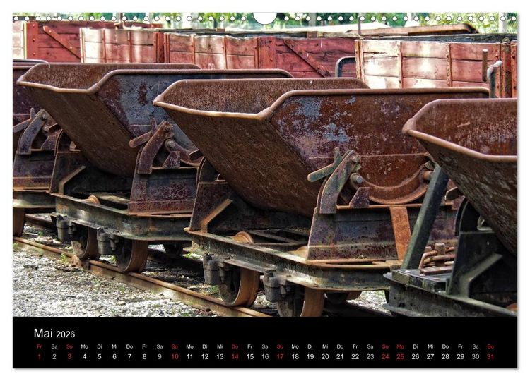 Produktbild: Waldeisenbahn Bad Muskau (Wandkalender 2026 DIN A3 quer), CALVENDO Monatskalender