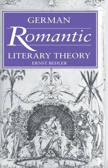 Produktbild: German Romantic Literary Theory